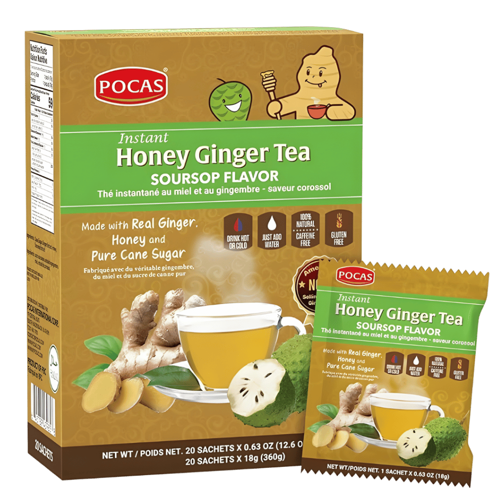 Pocas Ginger Tea Sour Sop 360 g buy online USA - 1